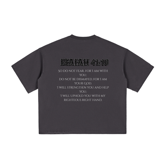 Isaiah 41:10 Vintage Washed Boxy T-Shirt