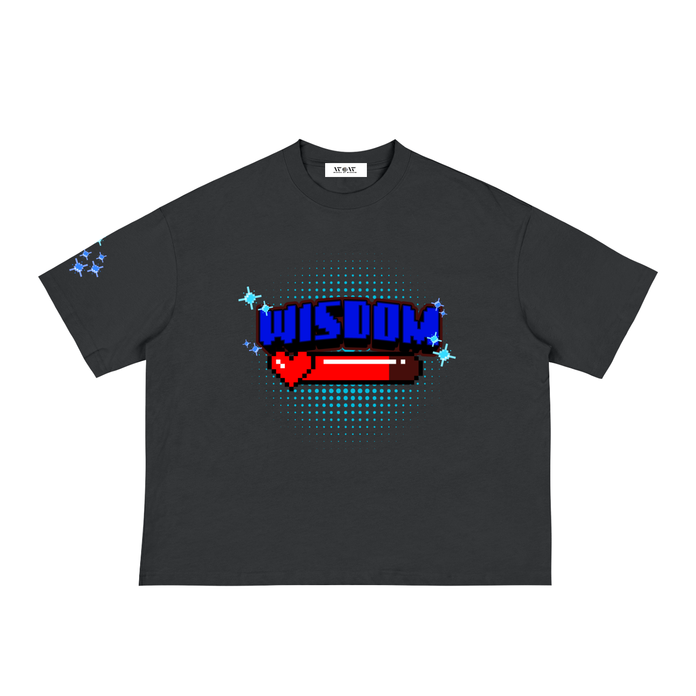 Retro Wisdom Loose Boxy Tee