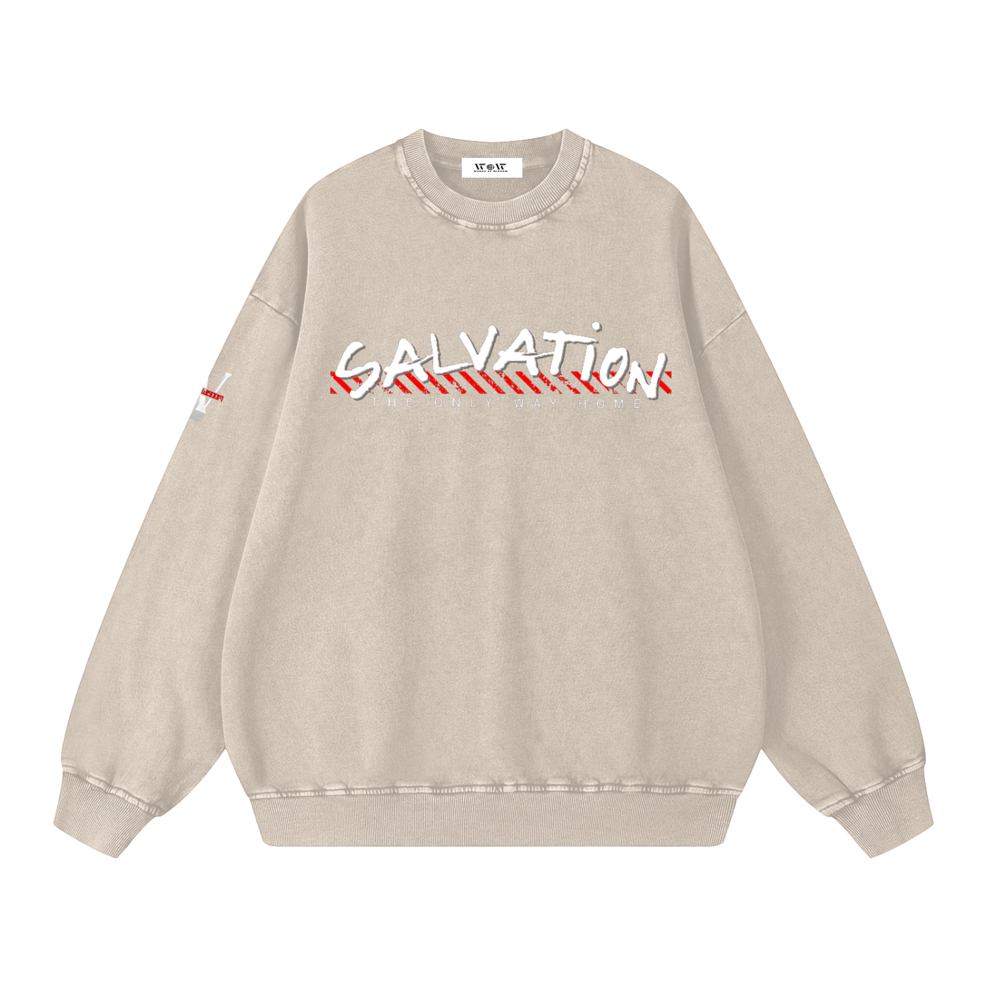 THE ONLY WAY HOME Oversize Crewneck Sweatshirt