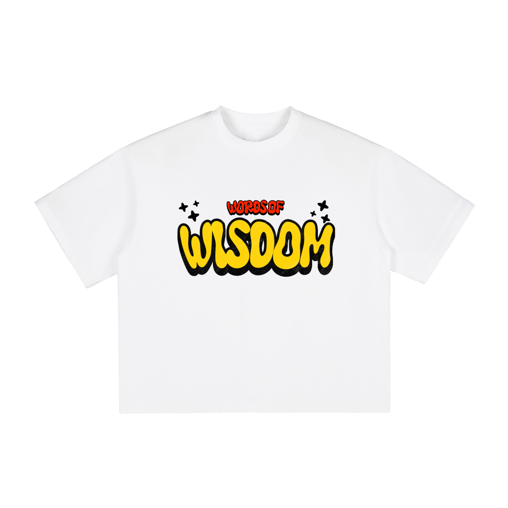 God Gives Wisdom Vintage Washed Boxy T-Shirt