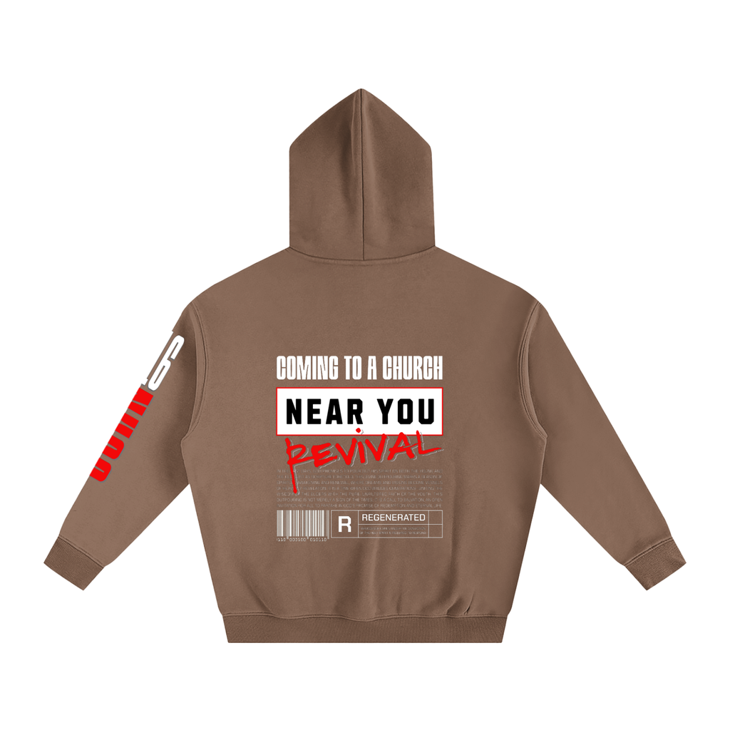 Oversize Fleeced Revival Hoodie