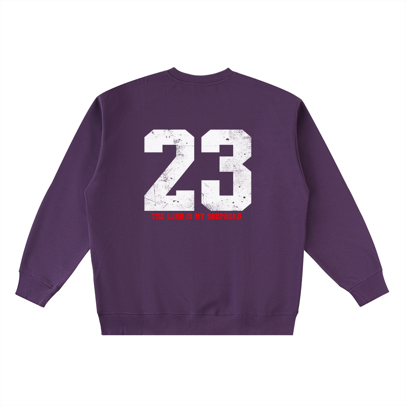 Oversized Crewneck Taped Sweatshirt