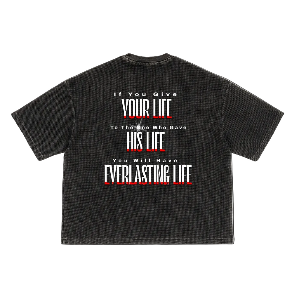 Salvation WOW Words of Wisdom Waffle Boxy T-Shirt
