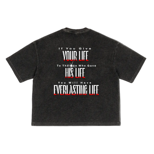 Salvation WOW Words of Wisdom Waffle Boxy T-Shirt